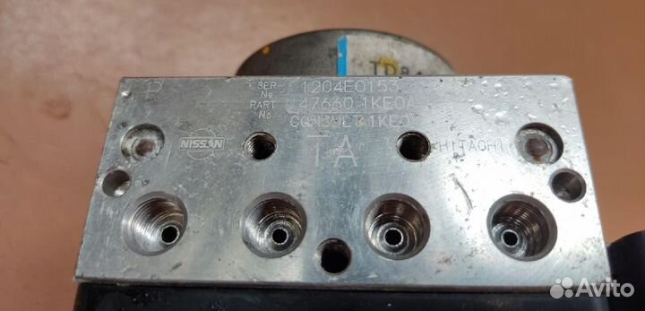 Блок abs nissan