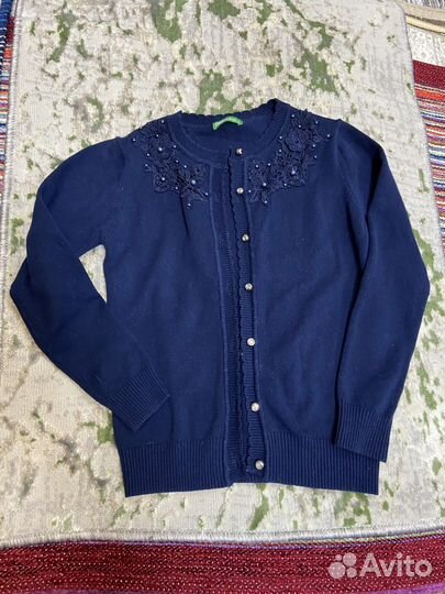 Школьная одежда для девочки синяя 140-146