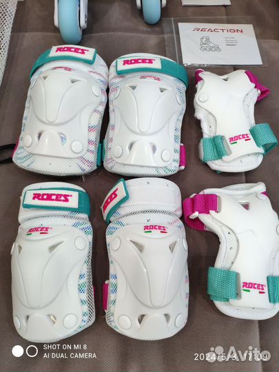 Роликовые коньки детские раздвижные Reaction новые