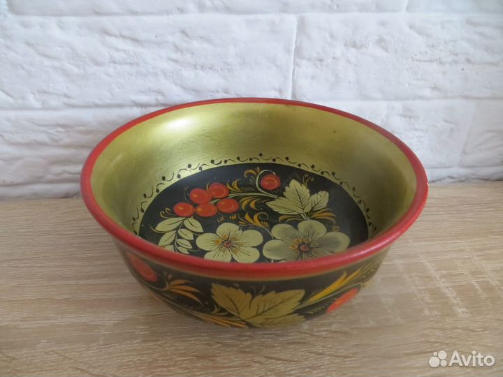 Шкатулка,миска (хохлома),винтаж