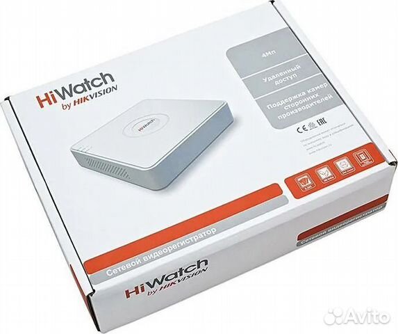 Сетевой видеорегистратор hiwatch ds-n208 p b купить в Москве ...