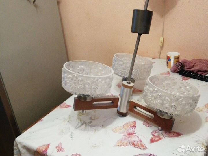 Люстра потолочная бу