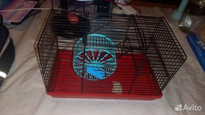 Клетка для хомяка маленькая