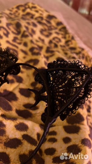 Ободок ушки кружево