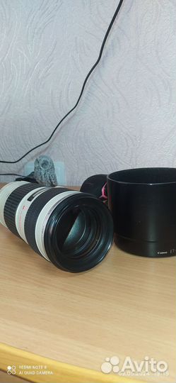 Объектив canon ef 70 200mm f 4L