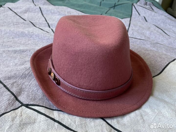 Шляпа фетровая женская новая