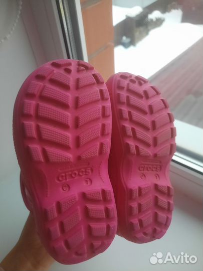 Сапожки crocs c7 оригинал