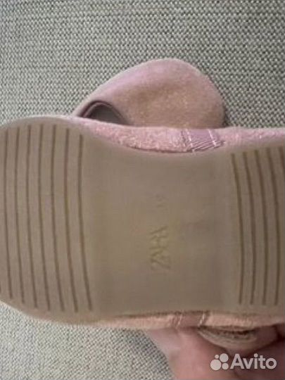 Туфли пинетки 19 размер zara