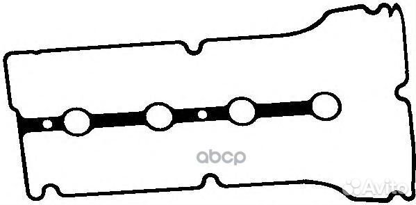 Прокладка крышки гбц полиакриловый каучук 11090