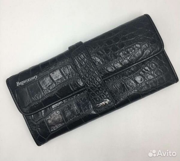 Кошелек из натуральной кожи крокодила новый