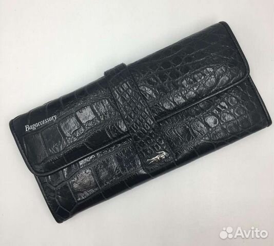 Кошелек из натуральной кожи крокодила новый
