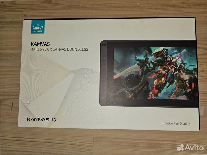 Графический планшет huion kamvas 13