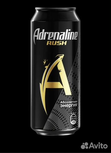 Энергетик adrenaline rush