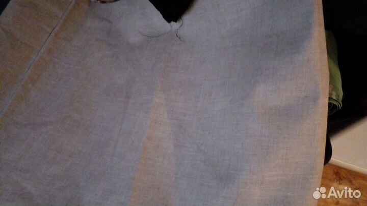 Отрез ткани лен СССР