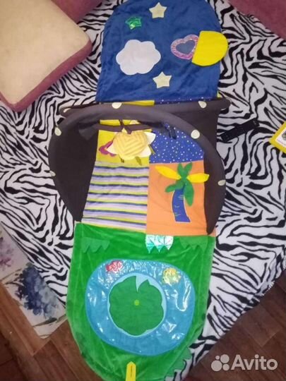 Развивающий коврик палатка