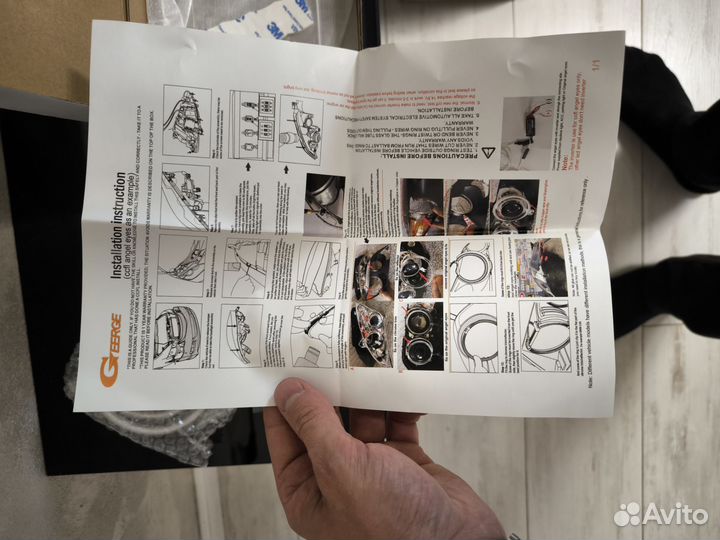 Ангельские глазки VW Polo комплект