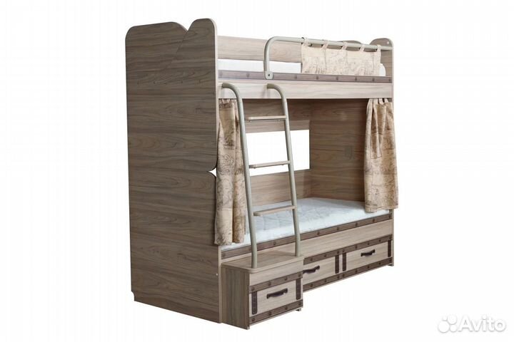 Кровать двухьярусная