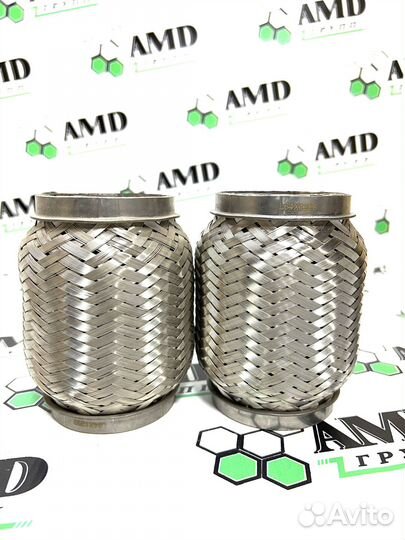 Гофра для глушителя 64 на 120 купить установить