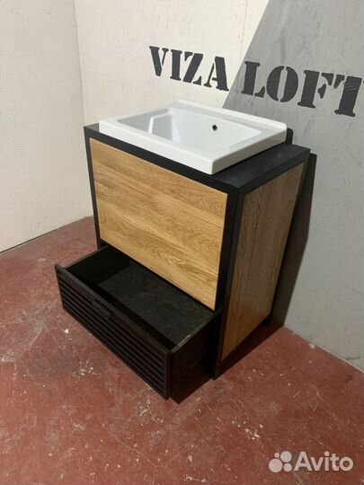 Тумба под раковину лофт