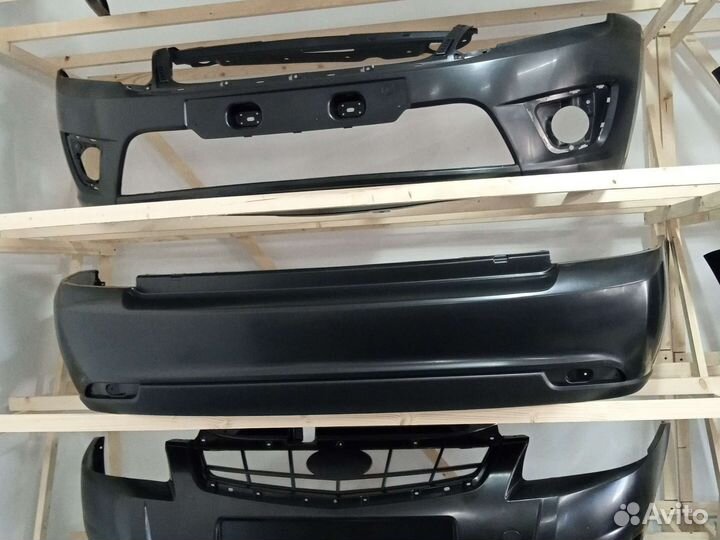 Бампер задний на приору 2 седан 2170 не окрашенный
