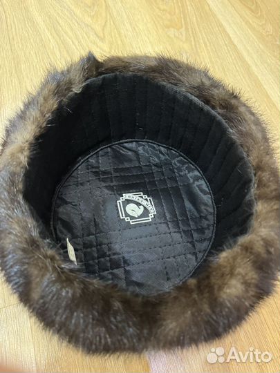 Шапка ушанка мужская норка