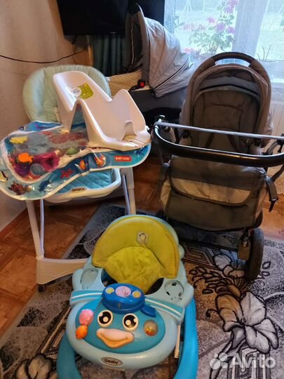 Детские коляски 3 в 1 бу трансформер