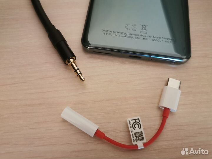 Кабель OnePlus Type-C-3.5 mm jack