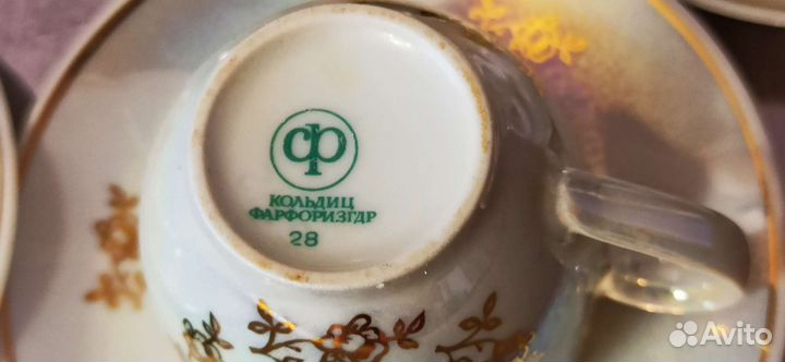 Мадонна кофейный сервиз гдр