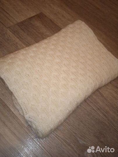 Палантин вязаный ручная работа