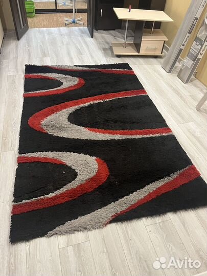 Ковер длинноворсовый бу