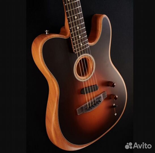 Электрогитара Fender Acoustasonic + Чехол