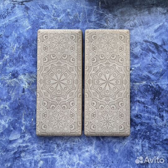 Доска садху из каучука с медными гвоздями