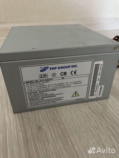 Блок питания для пк 350W