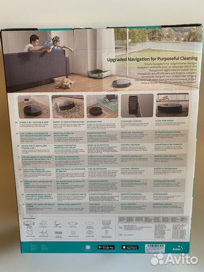 Робот пылесос Eufy RoboVac G30 Hybrid (T2253)