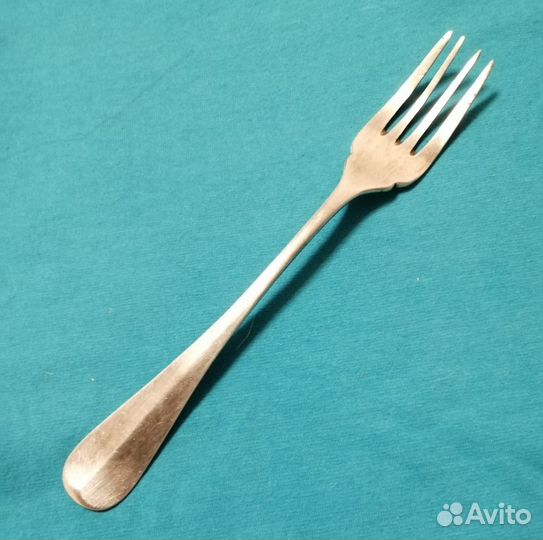 Старинная немецкая вилка.Клеймо.Монограмма