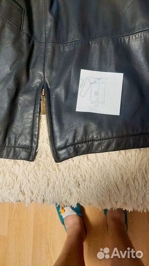 Куртка кожанная