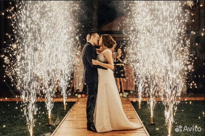 Фонтаны холодного огня 3 м. 30 секунд оптом