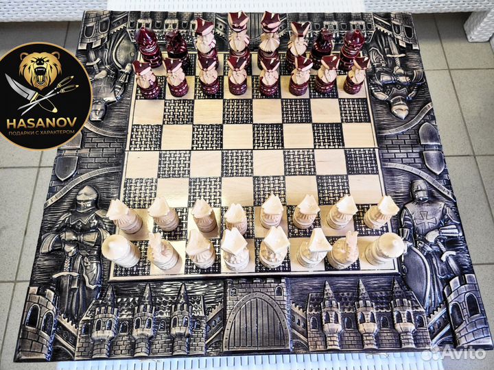 Шахматы грандиозная ручная работа