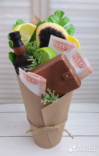 Мужской букет из мыла ручной работы