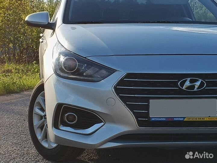 Hyundai Solaris 1.6 МТ, 2017, 119 000 км