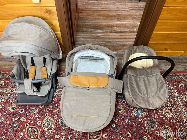 Коляска 3 в 1 riko vario