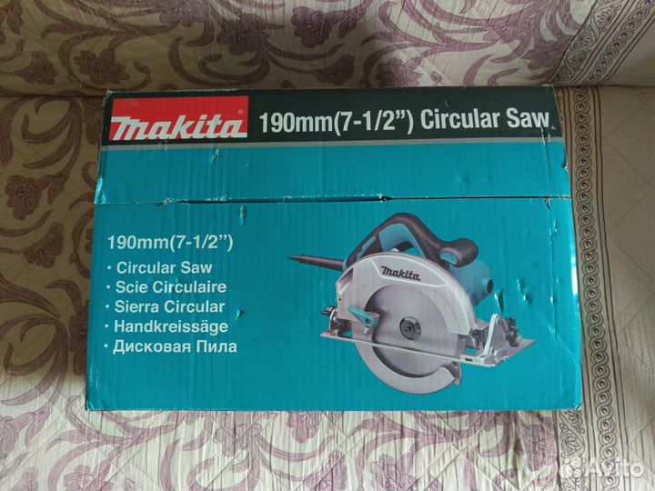 Дисковая пила makita hs7601
