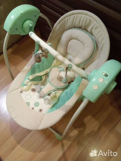Электронная люлька качалка