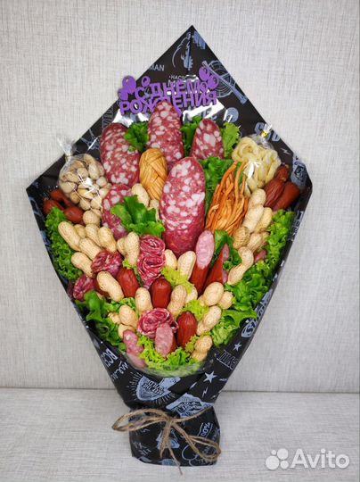 Мужские букеты съедобные vkusbyket