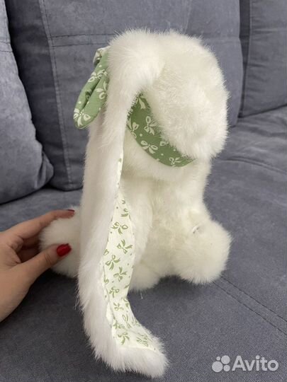 Заяц меховой ручная работа