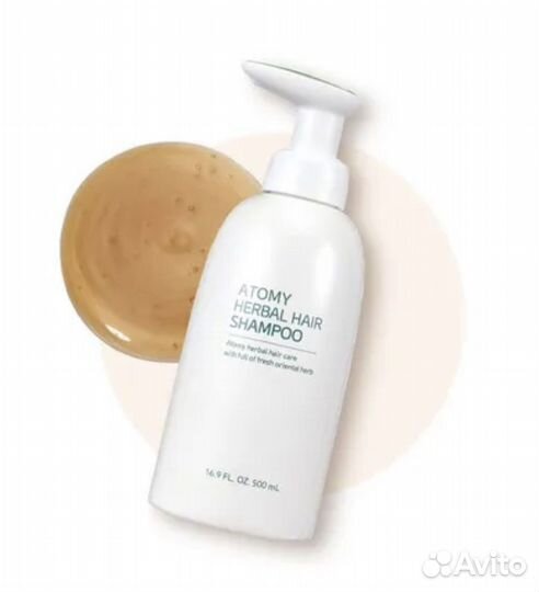 Шампунь для волос atomy herbal атоми хербал