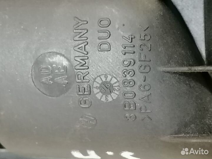 Ручка двери внутренняя зад VW Passat B5 1996-2000