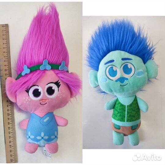 Троль Розочка брелок игрушка Тролли zuru Цветан