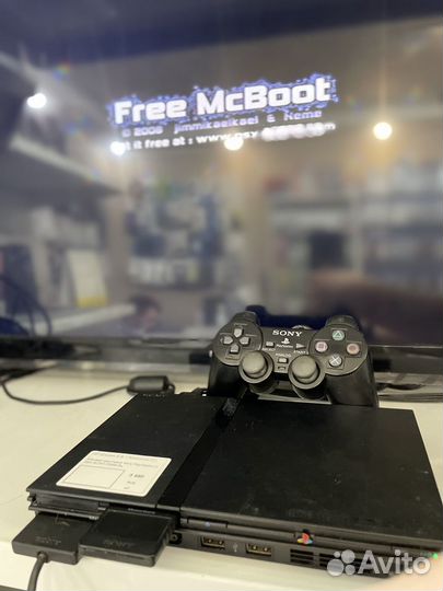 Sony PlayStation 2 Slim с играми