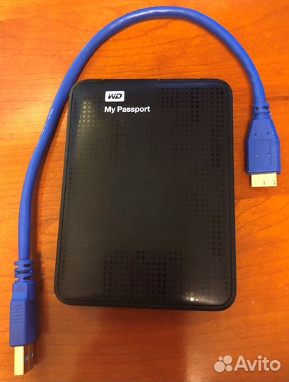 Внешний жесткий диск 1 тб WD My Passport